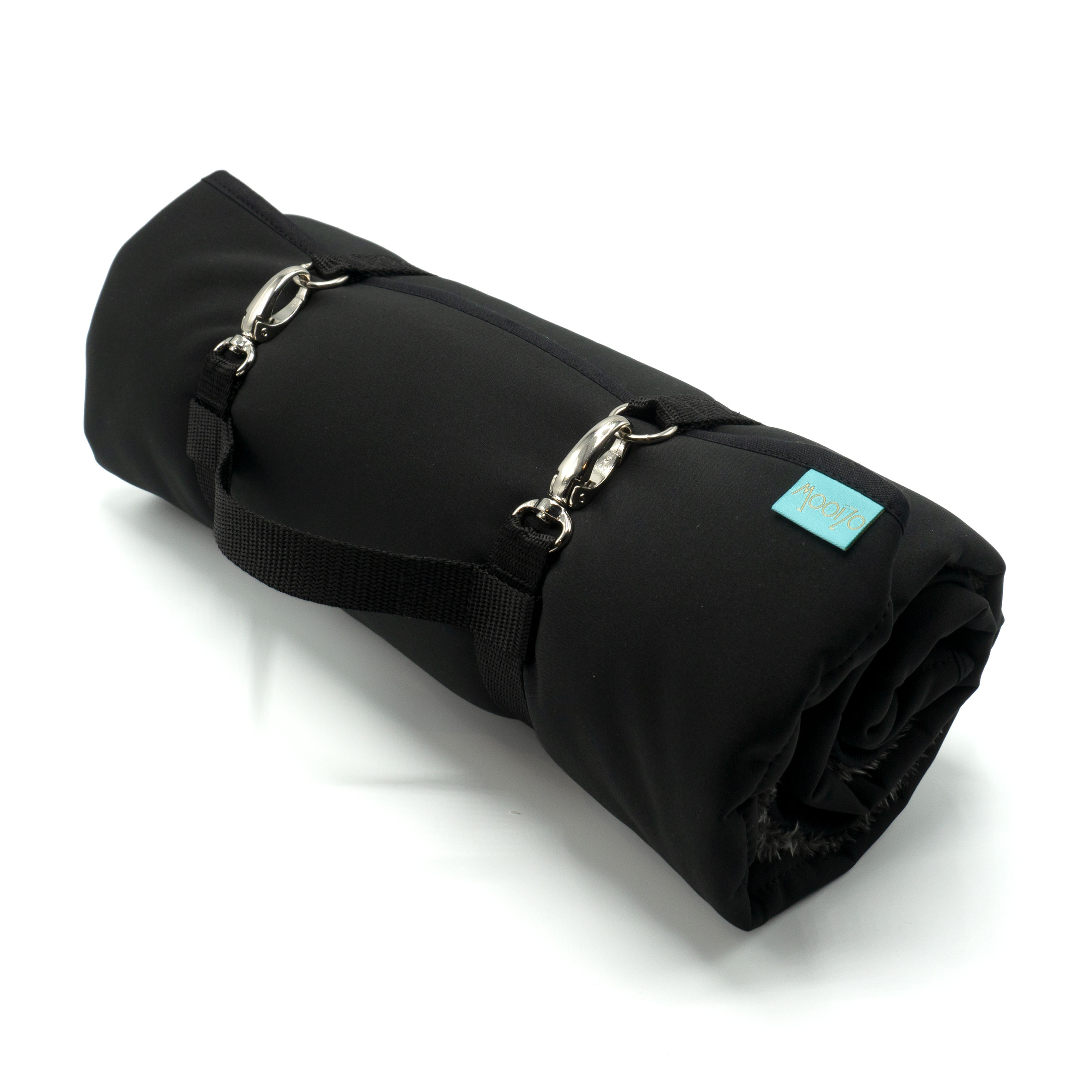 Dog'n'Roll • Hundereisedecke • Schwarz - Schwarz – Bild 5