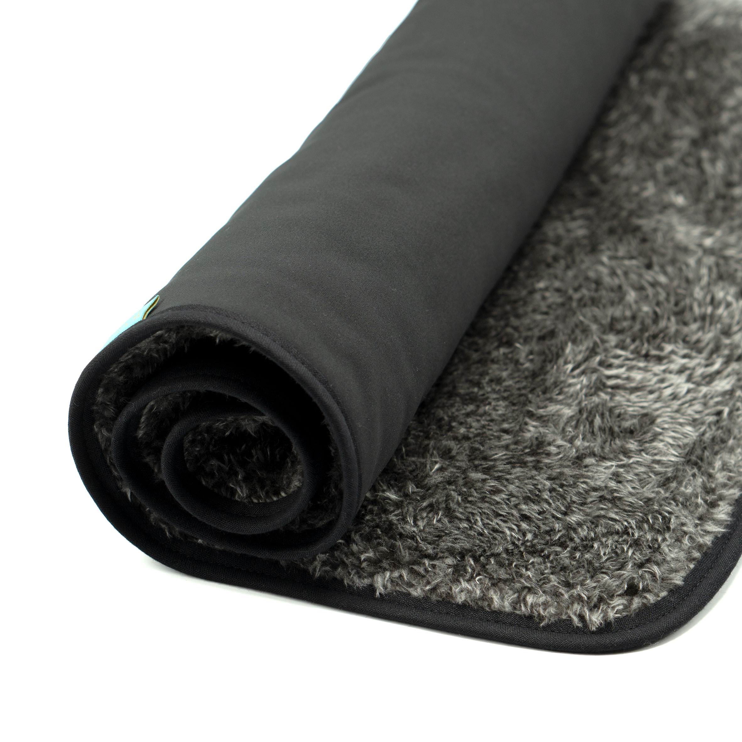 Dog'n'Roll • Hundereisedecke • Schwarz - Schwarz – Bild 7