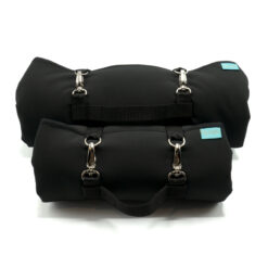 Dog'n'Roll • Hundereisedecke • Schwarz - Schwarz