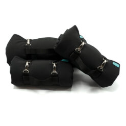 Alternative view of Dog'n'Roll • Hundereisedecke • Schwarz - Schwarz