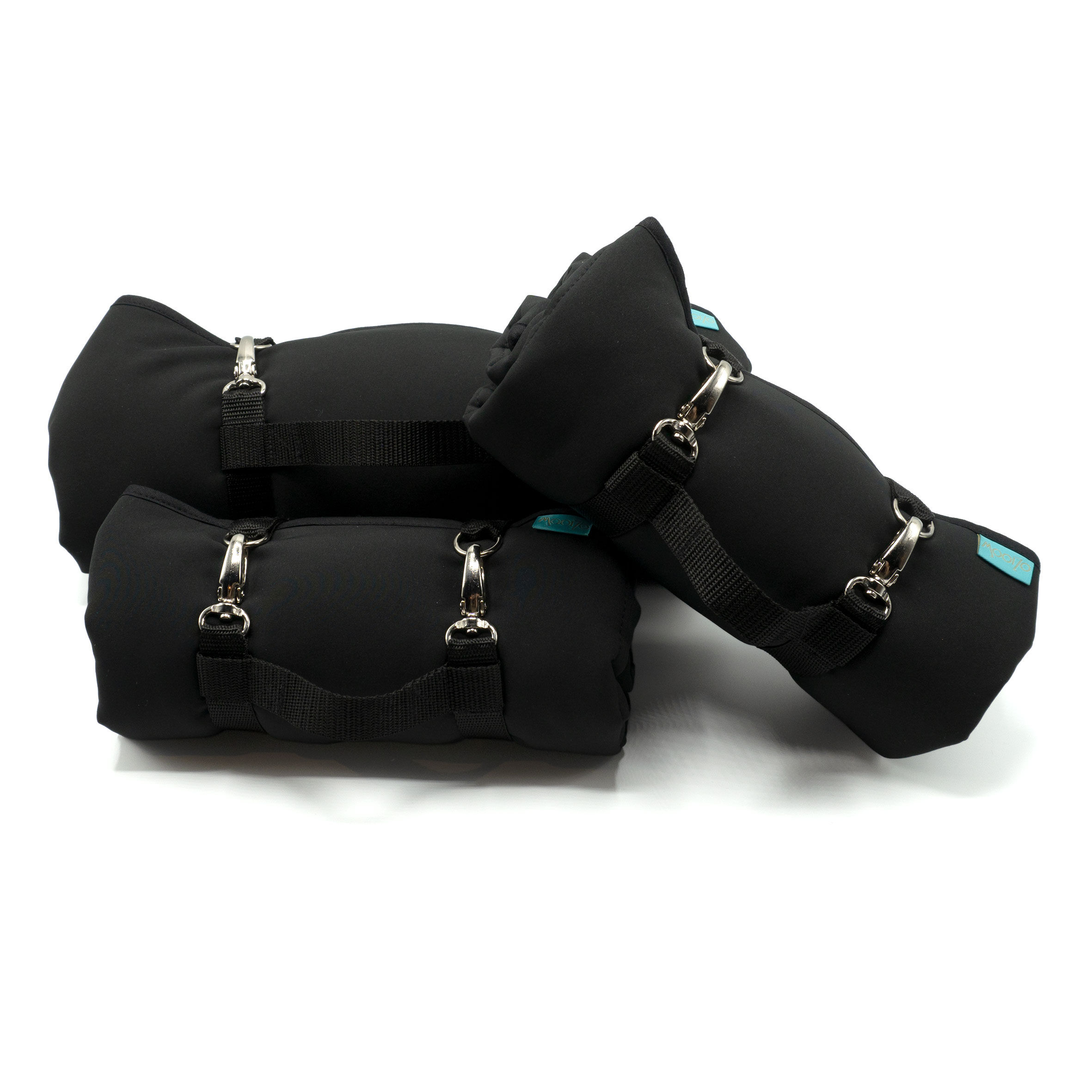 Dog'n'Roll • Hundereisedecke • Schwarz - Schwarz – Bild 2