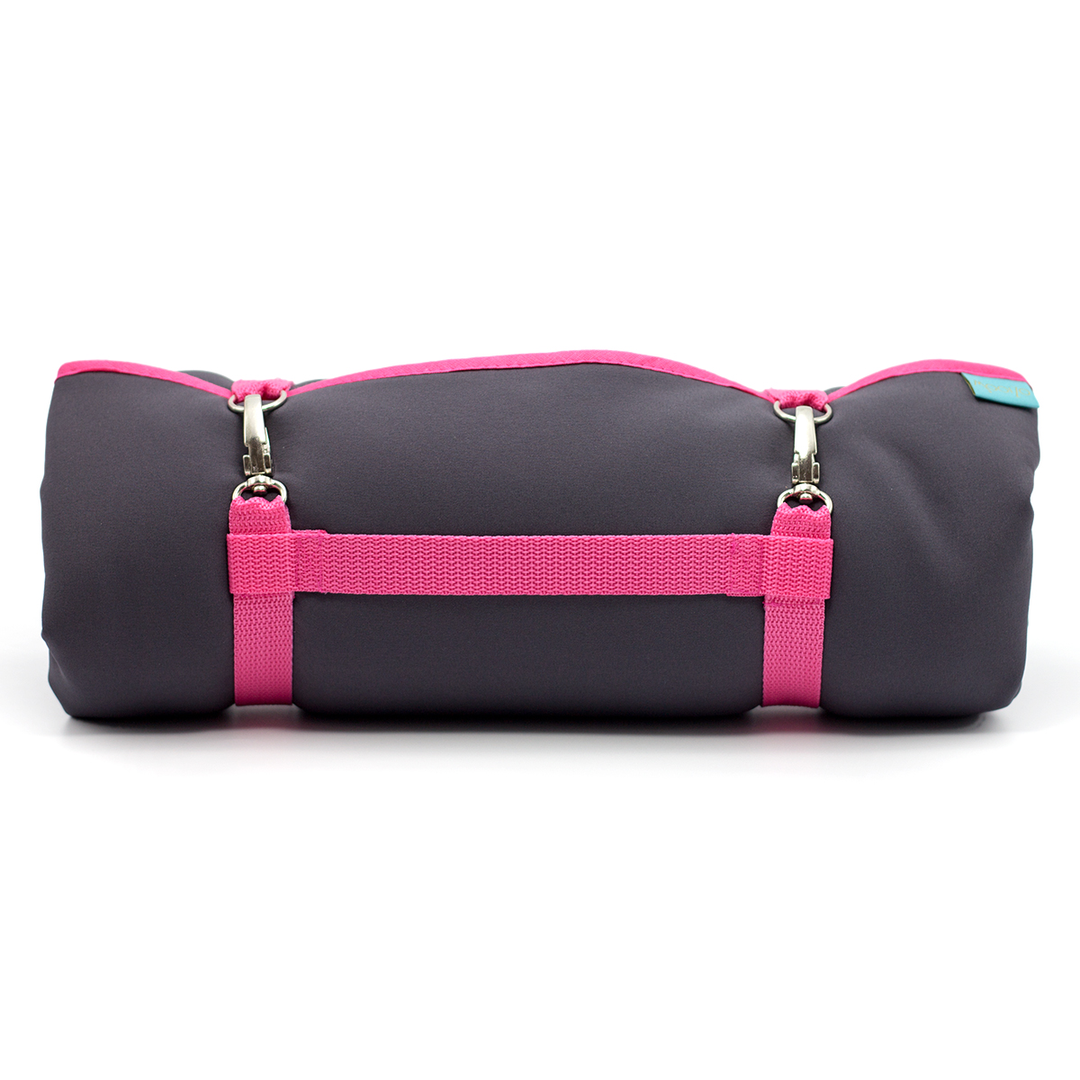 Dog'n'Roll • Hundereisedecke • Anthrazit - Pink – Bild 2