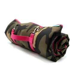 Dog'n'Roll • Hundereisedecke • Camouflage - Pink