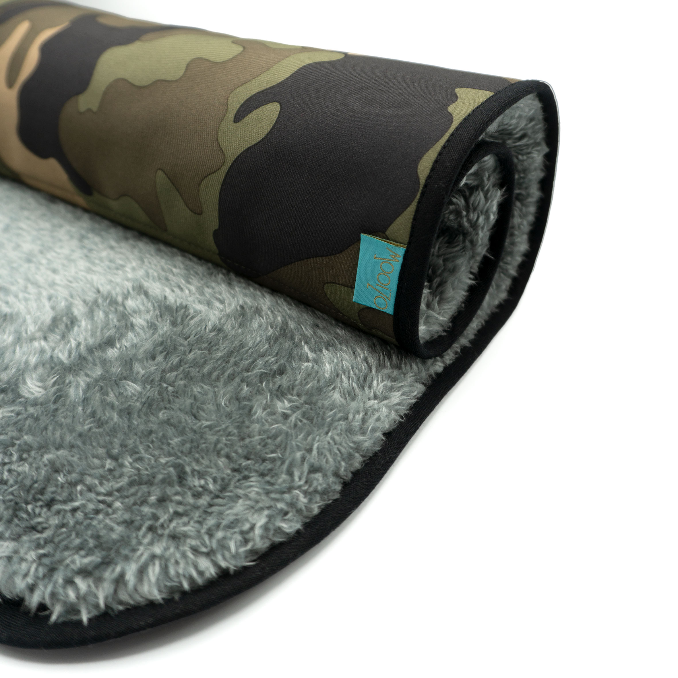 Dog'n'Roll • Hundereisedecke • Camouflage - Schwarz – Bild 5