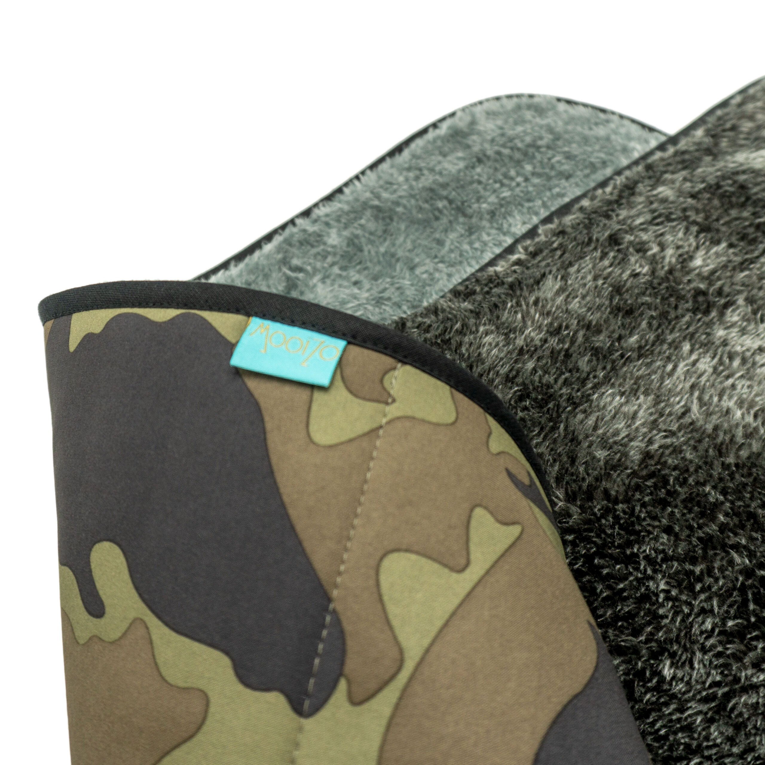 Dog'n'Roll • Hundereisedecke • Camouflage - Schwarz – Bild 6