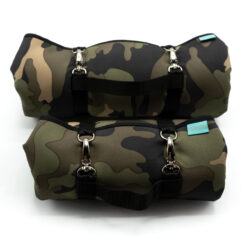 Dog'n'Roll • Hundereisedecke • Camouflage - Schwarz