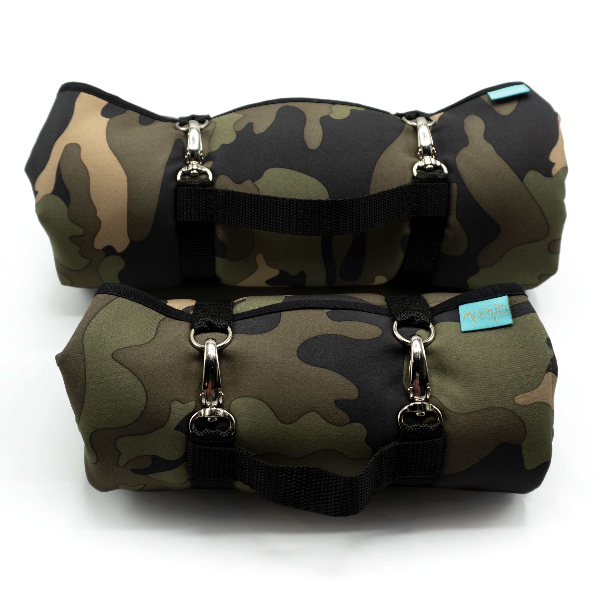 Dog'n'Roll • Hundereisedecke • Camouflage - Schwarz