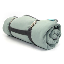 Dog'n'Roll • Hundereisedecke • Frostgrün - Grau