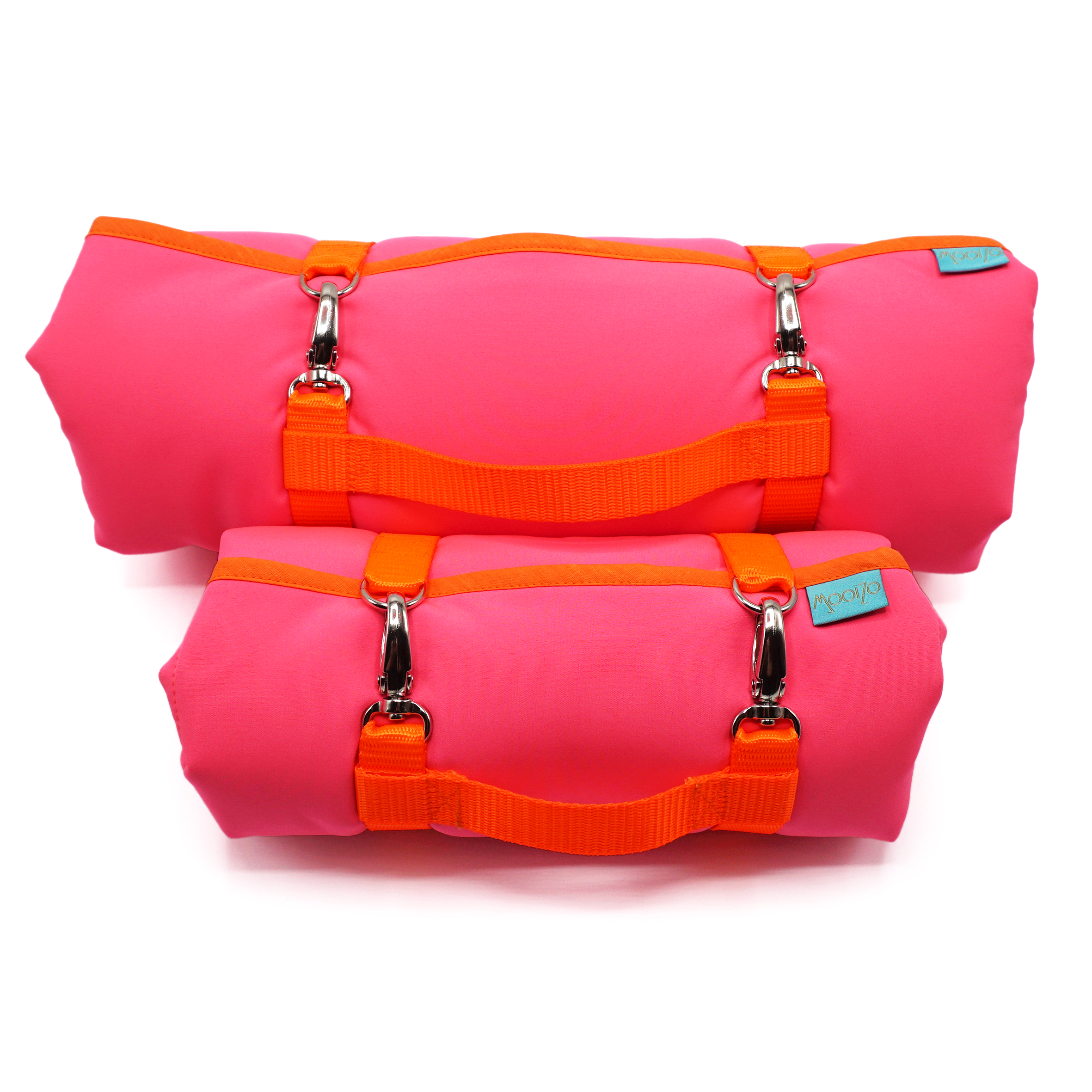 Dog'n'Roll • Hundereisedecke • Neonpink - Neonorange – Bild 4