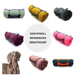 Dog'n'Roll • Hundereisedecke • Ersatzgurt