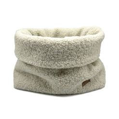MooiZo Cozy Mupfel Hunde Kuschelsack in Teddy Creme