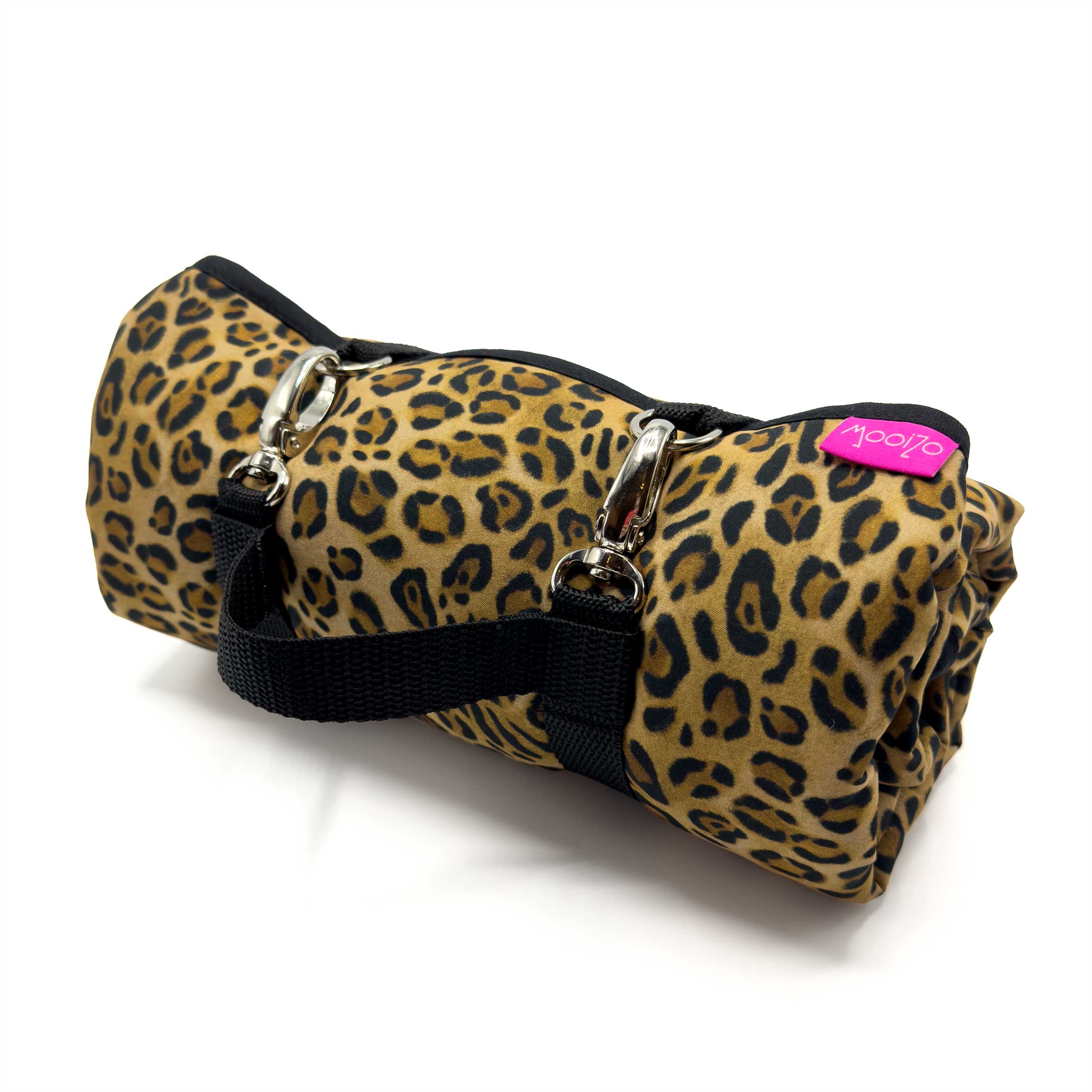 Dog'n'Roll • Hundereisedecke • Mix & Match • Leo - Schwarz